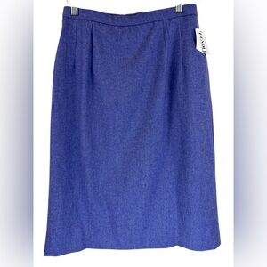 NWT Pendleton 100% Virgin Wool Pencil Skirt Womens 8 Petite Made In USA